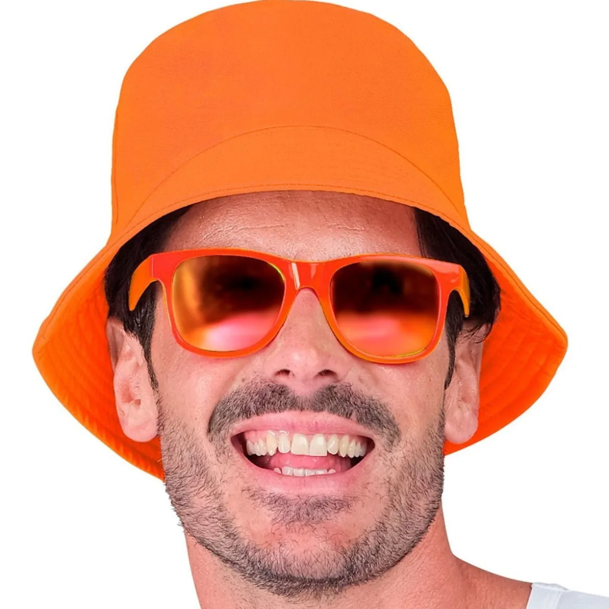 Gorro Naranja Neón