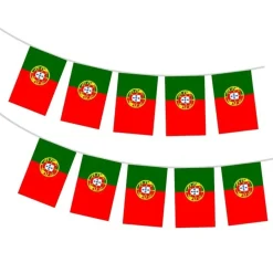 Guirnalda de Banderines de Portugal 10m