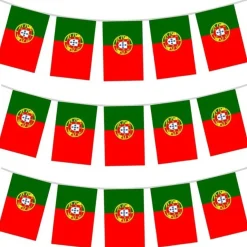 Guirnalda de Banderines de Portugal 10m