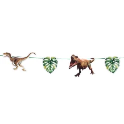 Guirnalda de Dinosaurio Rex Jurassic