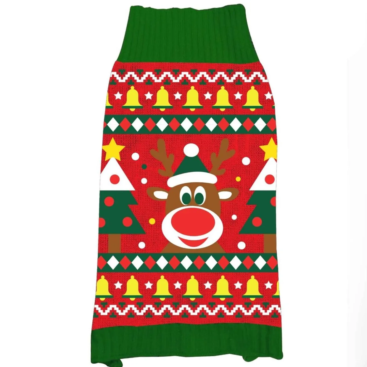 Jersey de Navidad Reno para mascota