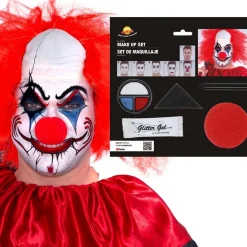 Kit de Maquillaje de Payaso con Nariz
