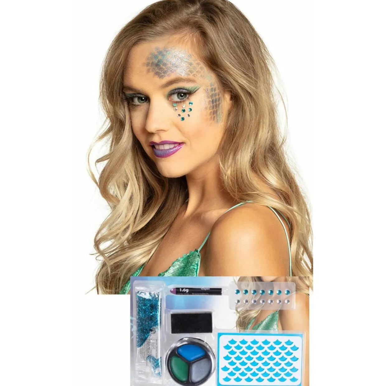 Kit de Maquillaje de Sirena