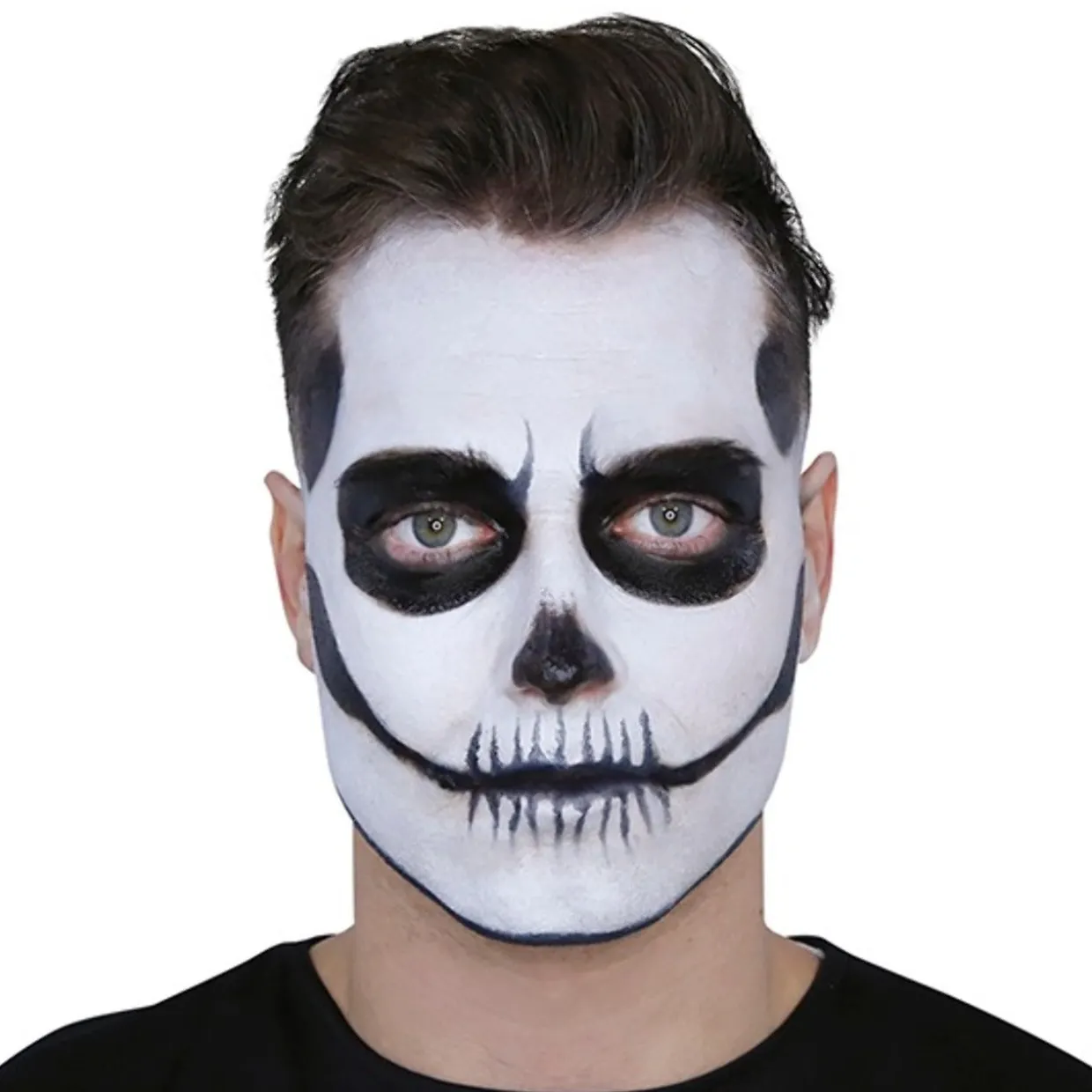 Kit de Maquillaje Esqueleto Blanco y Negro