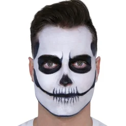 Kit de Maquillaje Esqueleto Blanco y Negro