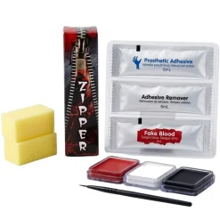 Kit de Maquillaje Zombie Cremallera