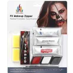 Kit de Maquillaje Zombie Cremallera