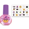 Kit de Pintauñas y Pegatinas Halloween infantil