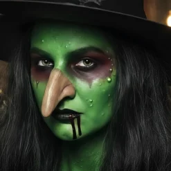 Kit Maquillaje de Bruja con Nariz