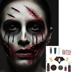 Kit Maquillaje de Zombie Siniestro