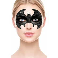 Maquillaje Adhesivo Glitter de Antifaz Batman