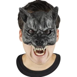 Media Máscara de látex de Lobo
