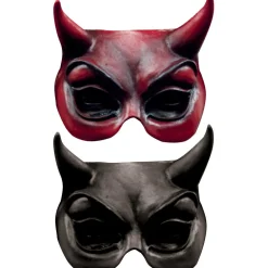 Media Máscara de látex Demonio Colores