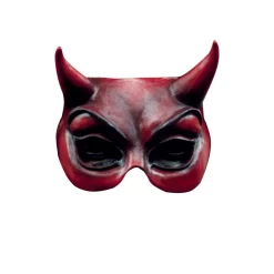 Media Máscara de látex Demonio Colores