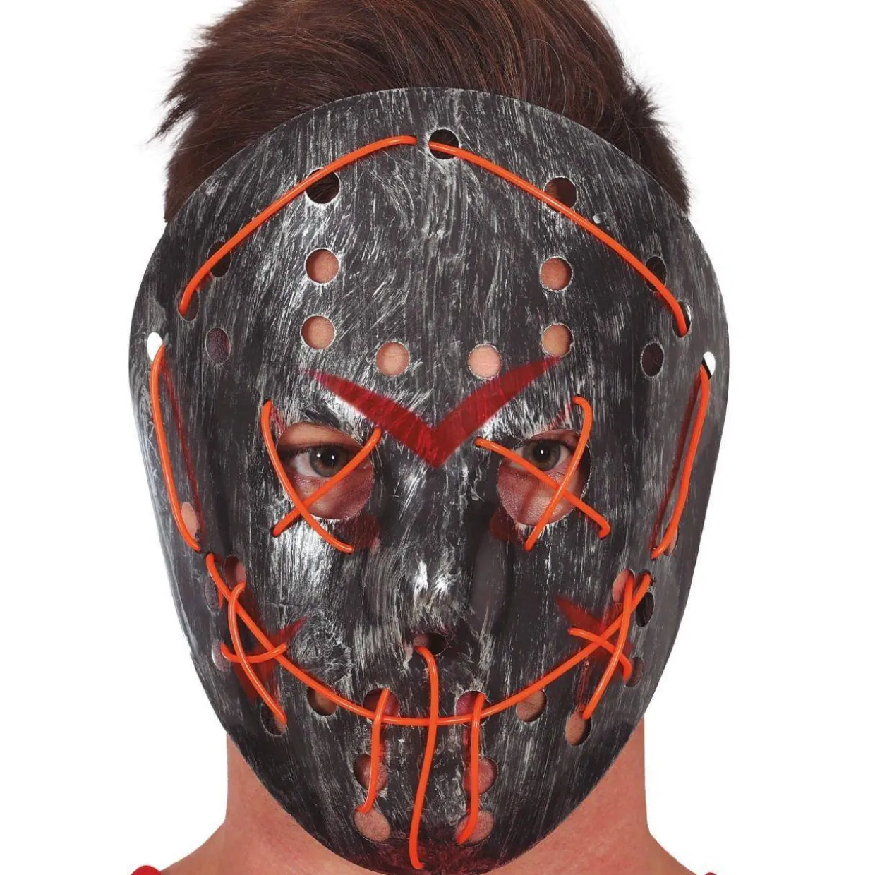 Máscara de Asesino Jason con Luz