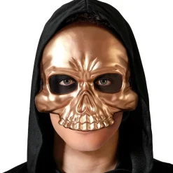 Máscara de Calavera Dorada