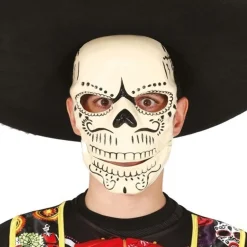Máscara de Catrín Muerte Mexicana