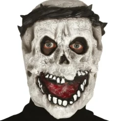 Máscara de látex de Calavera Crucificada