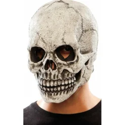 Máscara de látex de Calavera Luminosa
