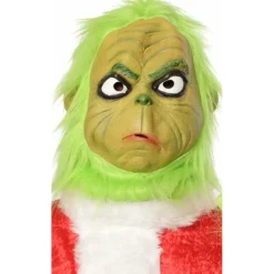 Máscara de látex de Duende Grinch