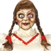 Máscara de látex de Muñeca Annabelle