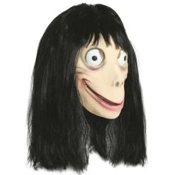Máscara de látex de Niña Momo Creepypasta