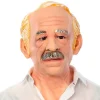 Máscara de látex de Viejo Bigote
