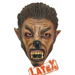 Máscara de látex Hombre Lobo infantil