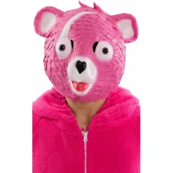 Máscara de látex Oso Rosa Fortnite