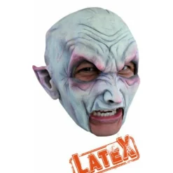 Máscara de látex Vampiro Blanco