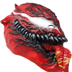 Máscara de látex Venom Rojo
