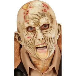 Máscara de látex Zombie Llagas