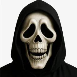Máscara de Scream Fantasma con Capucha