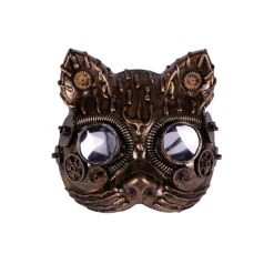 Máscara de Steampunk Felino