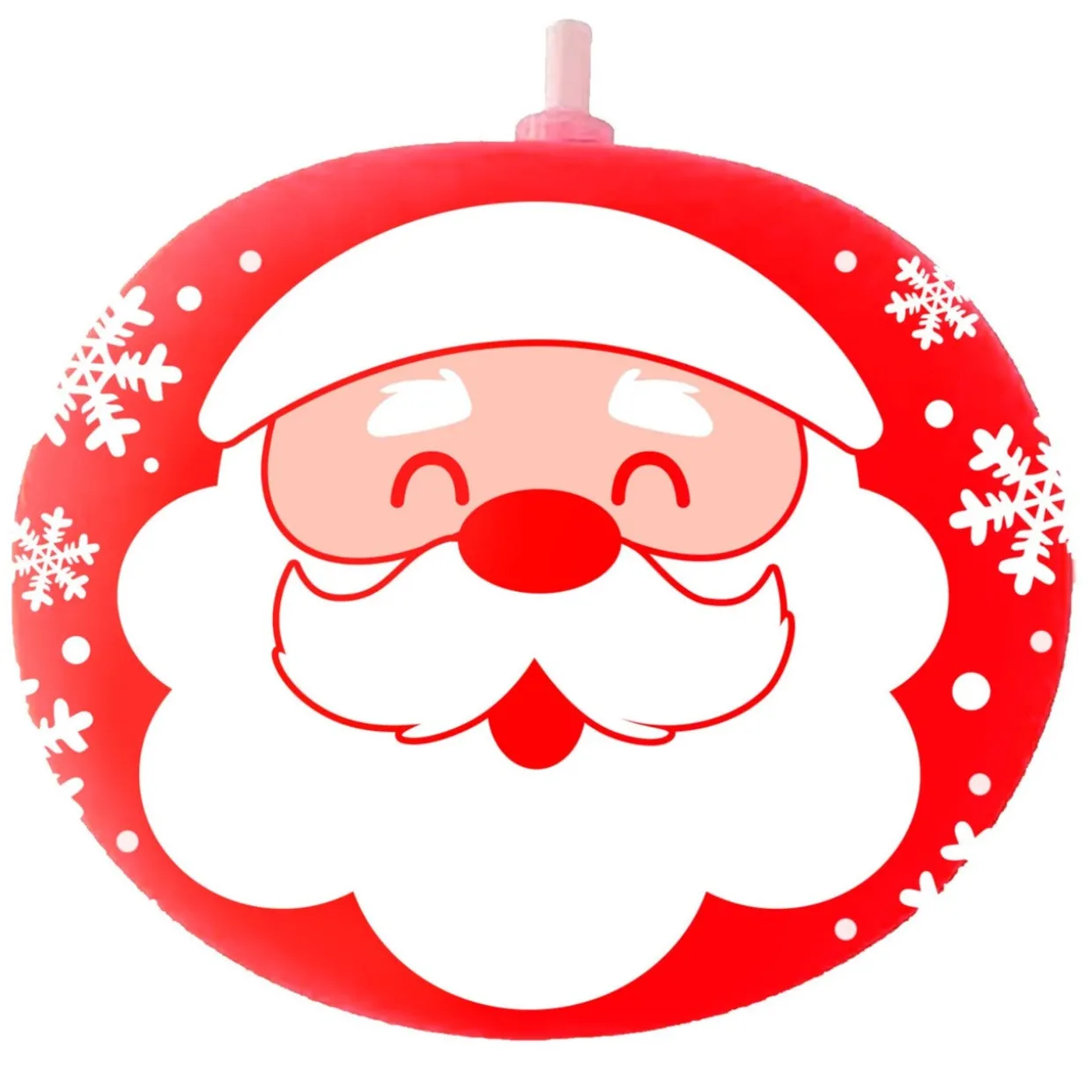 Pack de 5 Globos de látex Papá Noel
