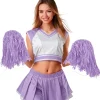 Pack de 2 Pompones Violetas 80gr