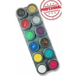 Paleta Maquillaje al Agua Profesional-12