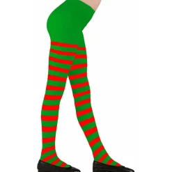 Panty de Rayas Verdes y Rojas Deluxe infantil