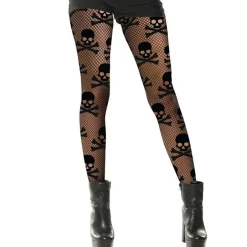 Panty de Rejilla Calaveras