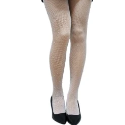 Panty de Rejilla con Brillantes