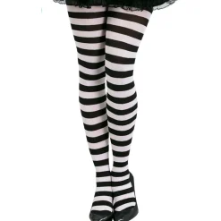 Panty Rayas Negras Blancas