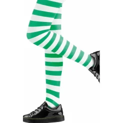 Panty Rayas Verdes y Blancas infantil