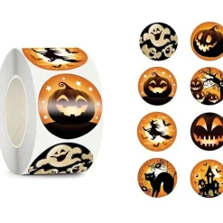 200 Pegatinas de Halloween