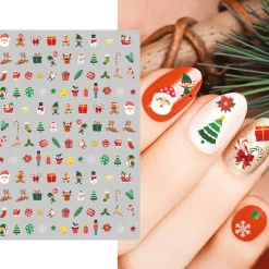 Pegatinas para Uñas de Navidad
