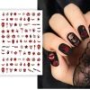 Pegatinas para Uñas Sangrientas