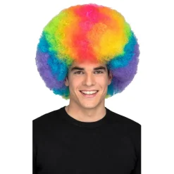 Peluca Afro Jumbo Multicolor