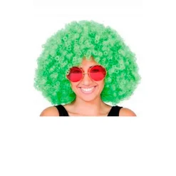 Peluca Afro Jumbo Verde