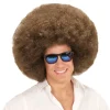 Peluca Afro Súper Castaña