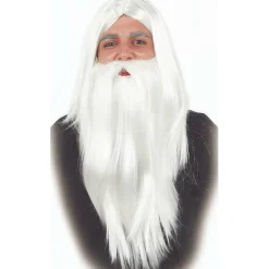 Peluca Barba Mago Corta