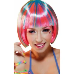 Peluca Bob Multicolor